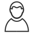 icon person outline 70x70 tygugu